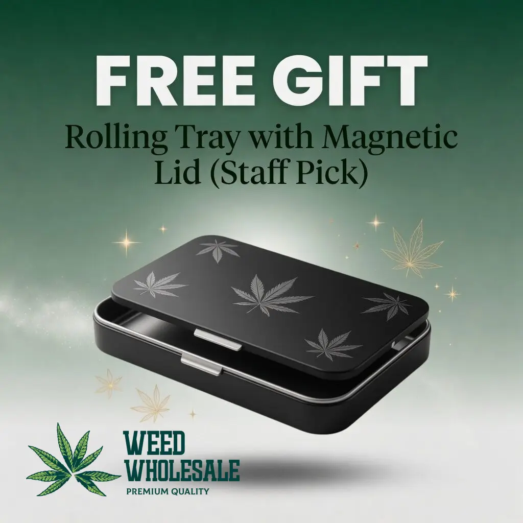 A Rolling Tray with Magnetic Lid