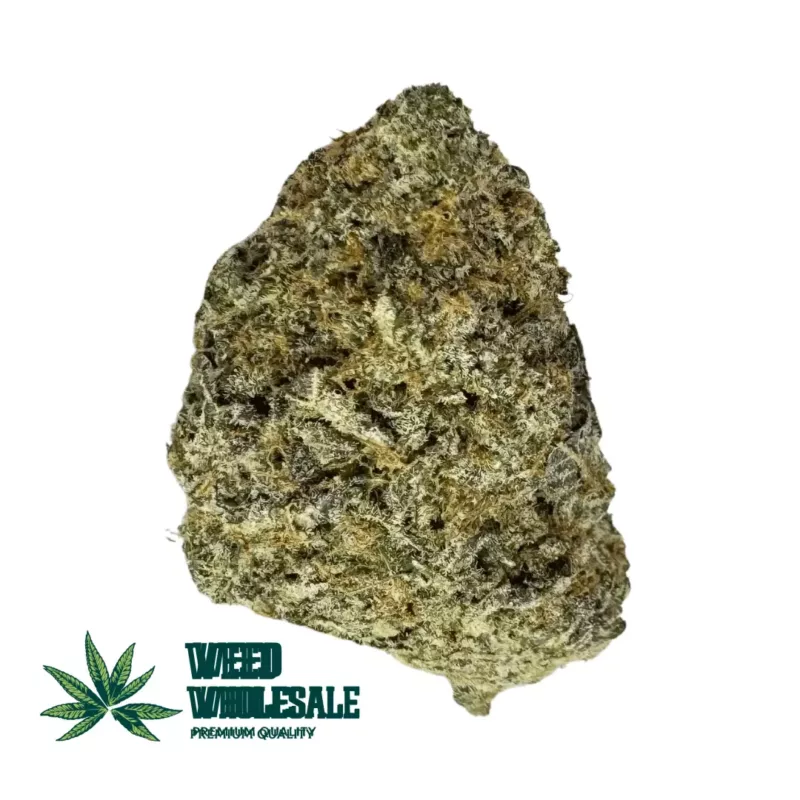 Dense Diesel Dough AAA buds with bright green hues, orange pistils, and frosty trichomes showcasing premium cannabis flower.
